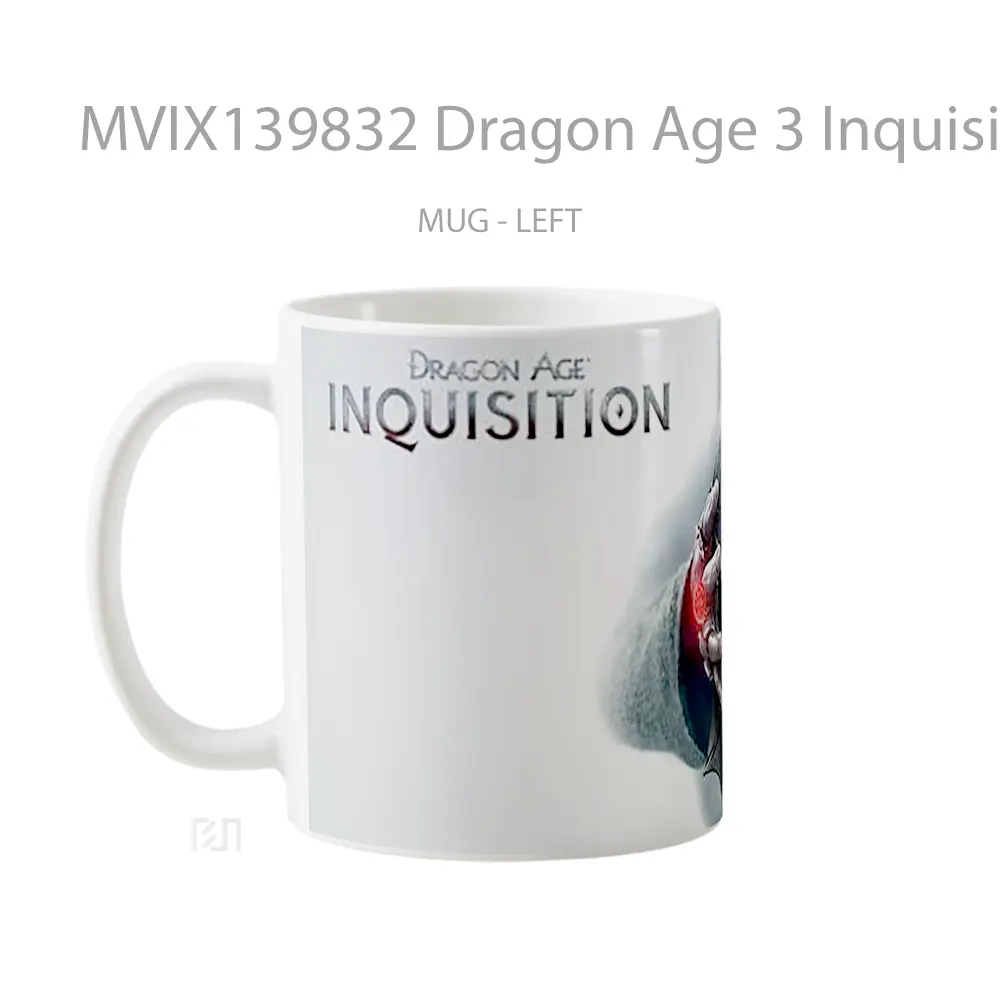 Mug Dragon Age 3 Inquisition Gelas Fantasi - All-side / Desain