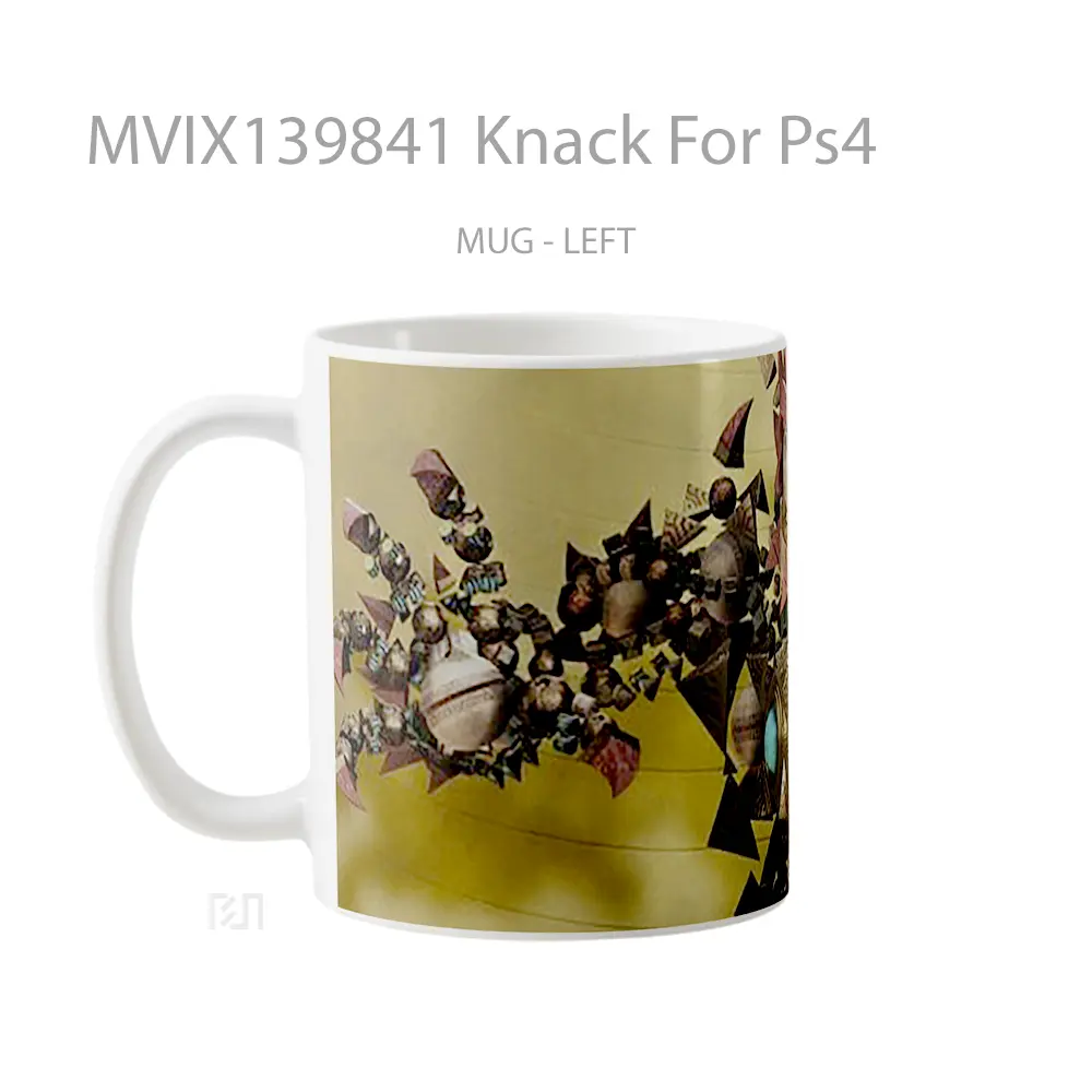 Mug Knack For Ps4 Gelas Keramik Unik - All-side / Desain