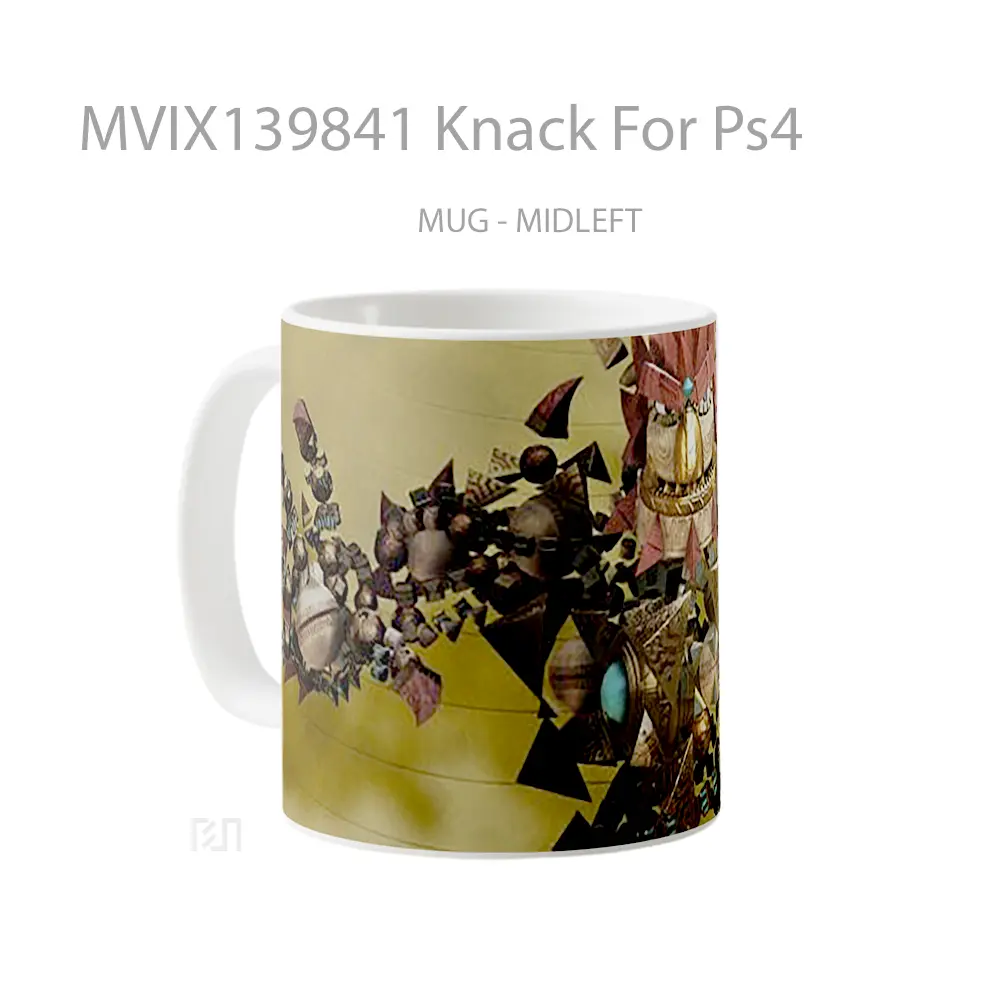 Mug Knack For Ps4 Gelas Keramik Unik - All-side / Desain