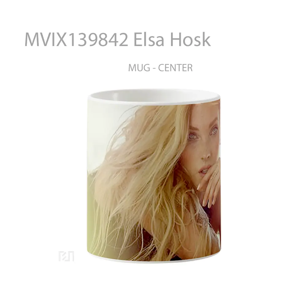 Mug Elsa Hosk Gelas Keramik Unik