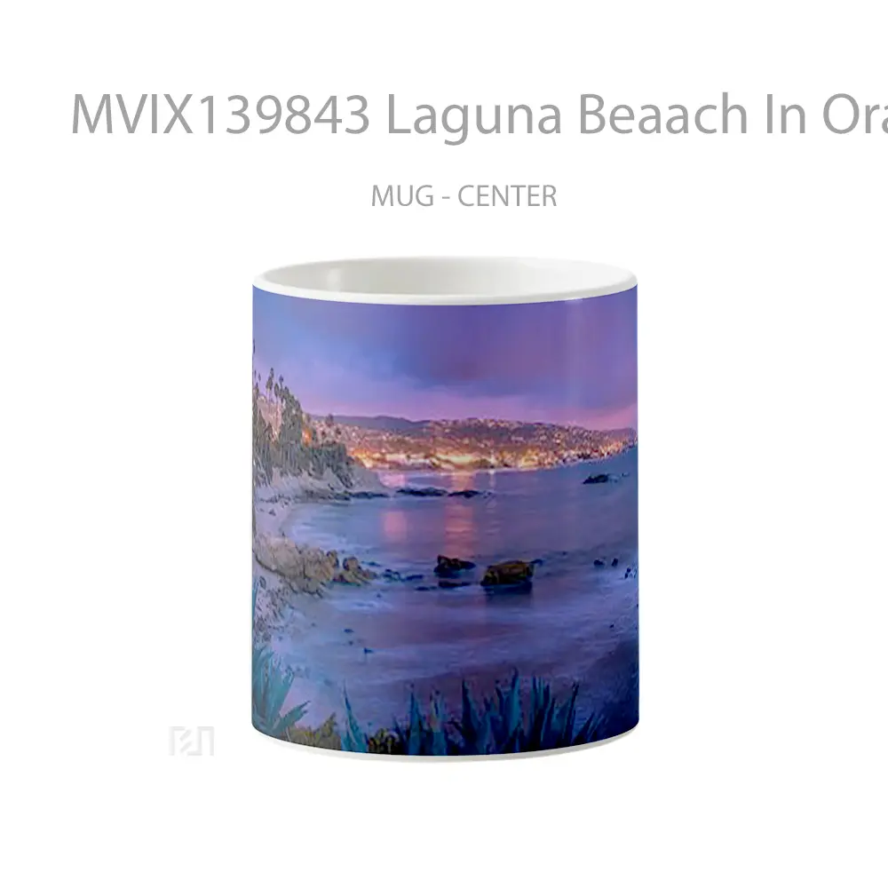 Mug Laguna Beaach In Orange County Gelas Keramik Unik