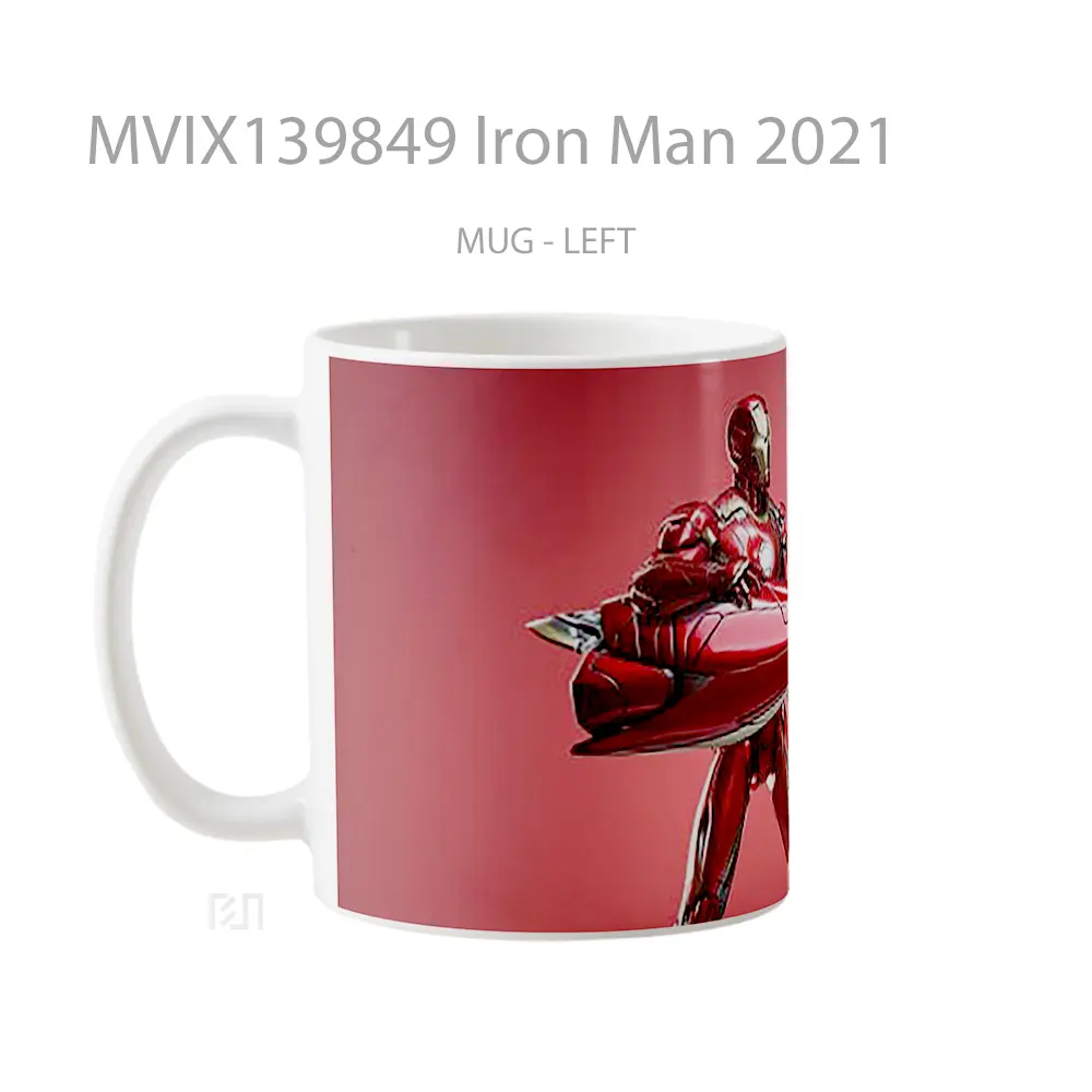 Mug Iron Man 2021 Gelas Superhero - All-side / Desain