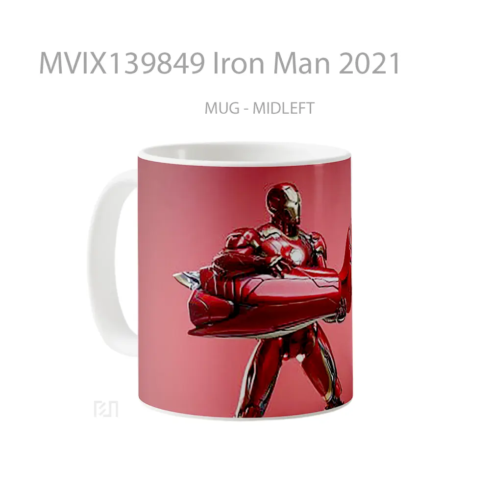 Mug Iron Man 2021 Gelas Superhero - All-side / Desain