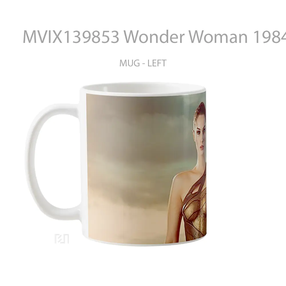 Mug Wonder Woman 1984 Cosplay Gelas Superhero - All-side / Desain