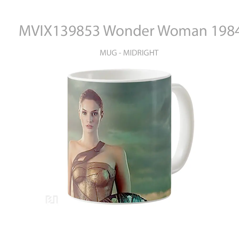 Mug Wonder Woman 1984 Cosplay Gelas Superhero - All-side / Desain