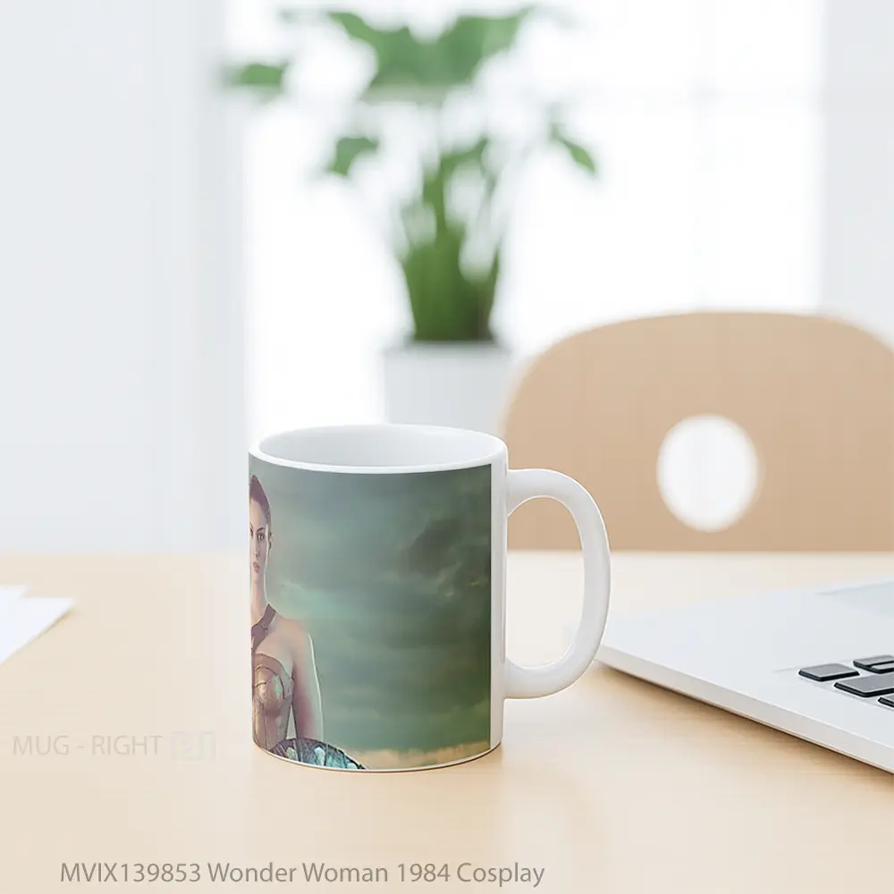 Mug Wonder Woman 1984 Cosplay Gelas Superhero - All-side / Desain