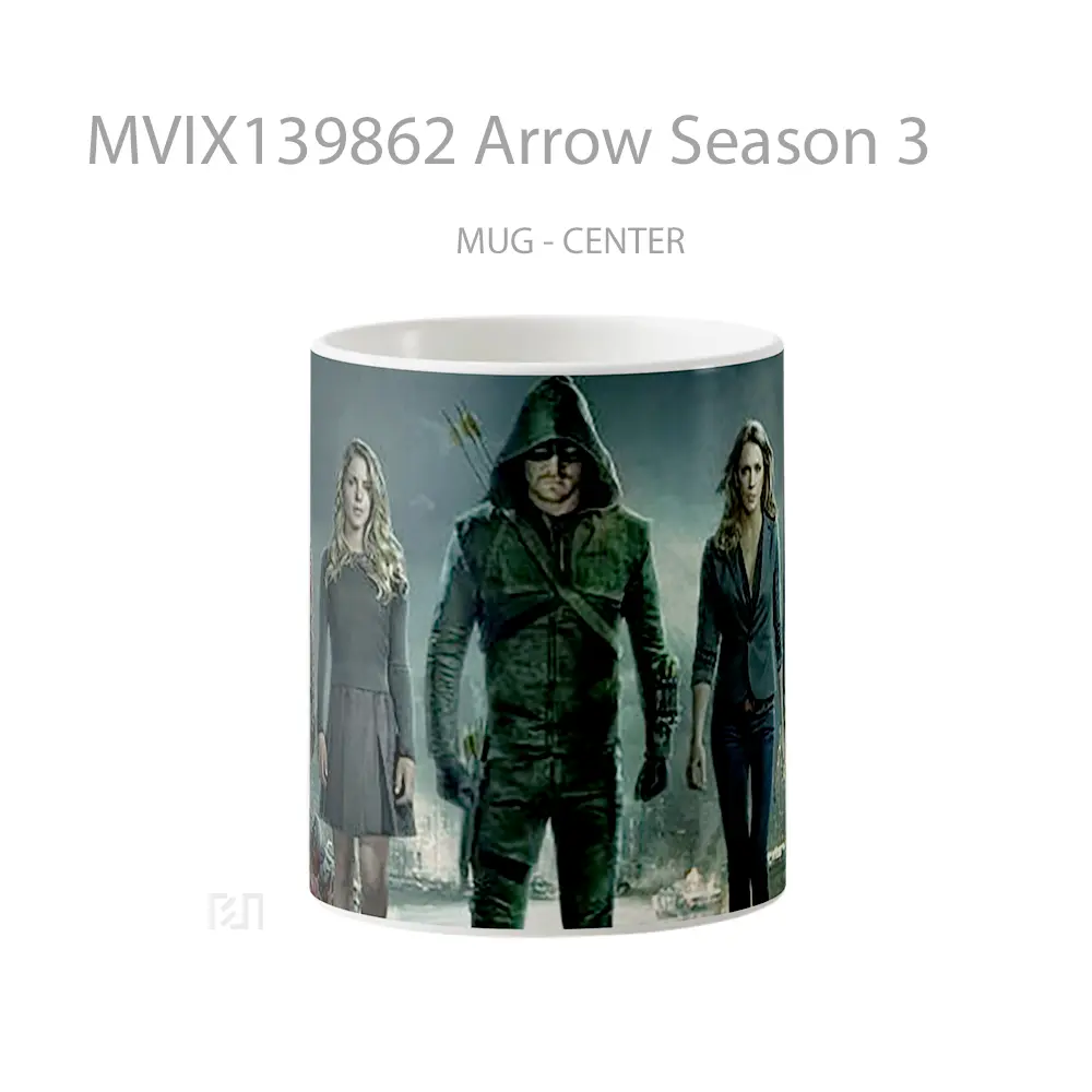 Mug Arrow Season 3 Gelas Keramik Unik