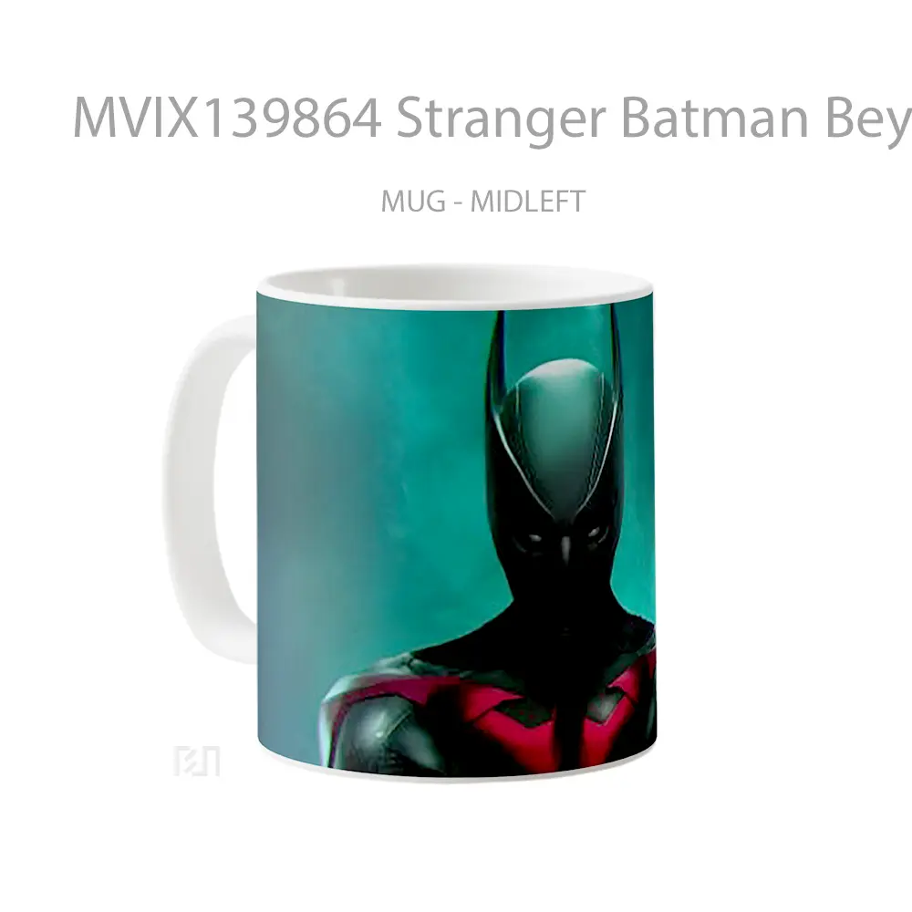 Mug Stranger Batman Beyond Gelas Superhero - All-side / Desain