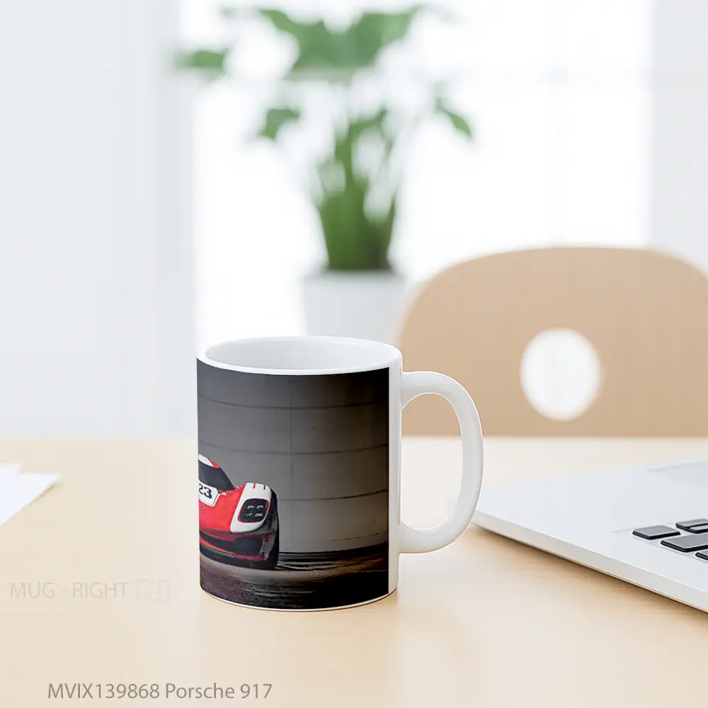 Mug Porsche 917 Cangkir Mobil - All-side / Desain
