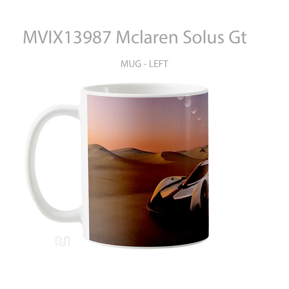 Mug Mclaren Solus Gt Gelas Keramik Unik - All-side / Desain