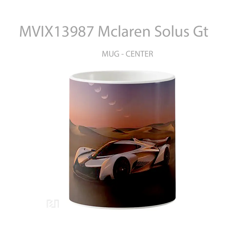 Mug Mclaren Solus Gt Gelas Keramik Unik