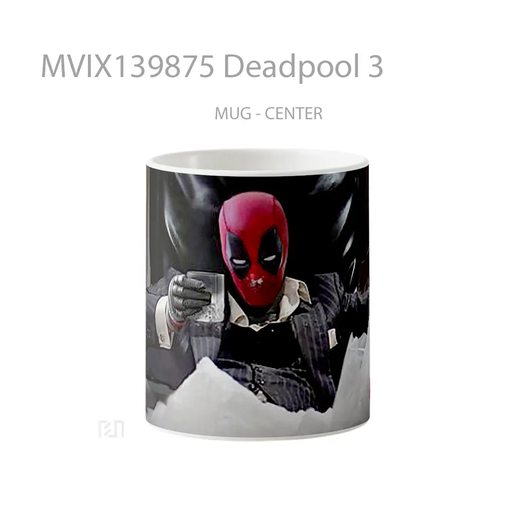 Mug Deadpool 3 Gelas Superhero