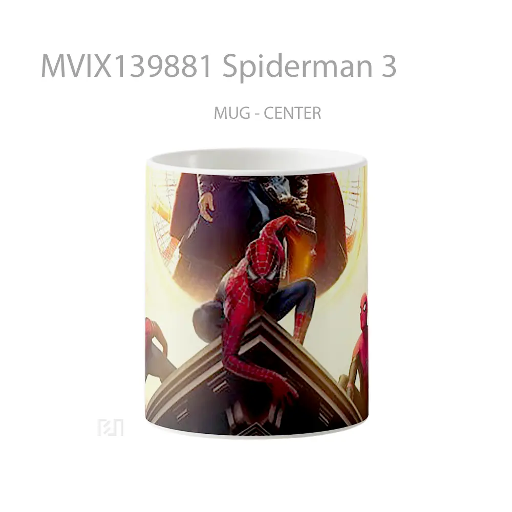 Mug Spiderman 3 Gelas Superhero