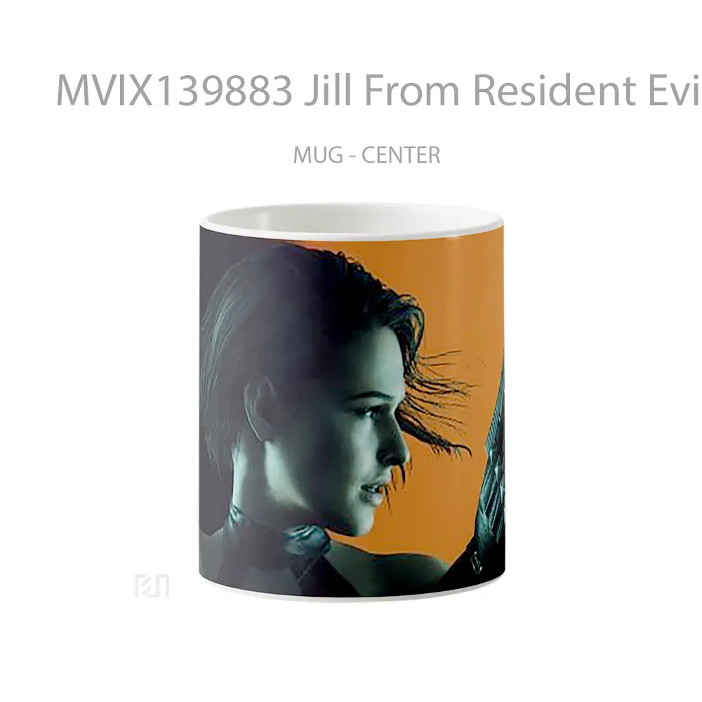 Mug Jill From Resident Evil Fanart Cangkir Gamer