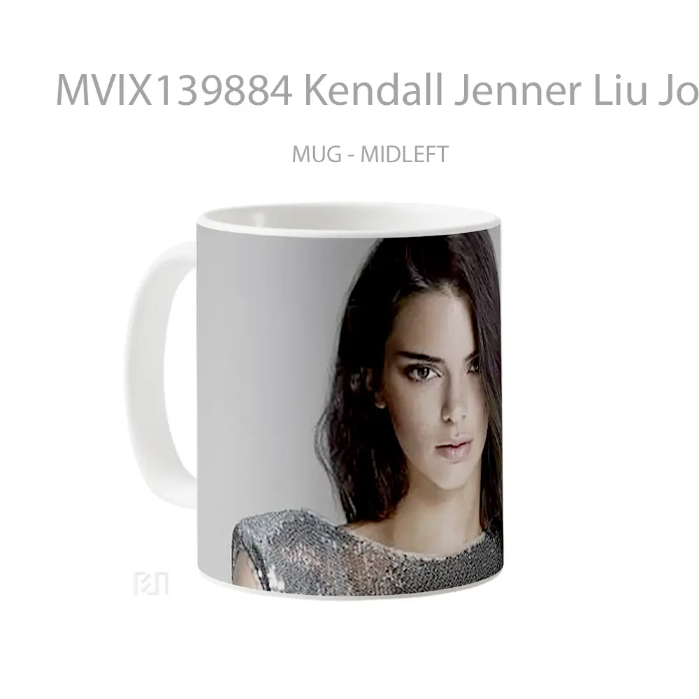 Mug Kendall Jenner Liu Jo Campaign Gelas Selebriti - All-side / Desain