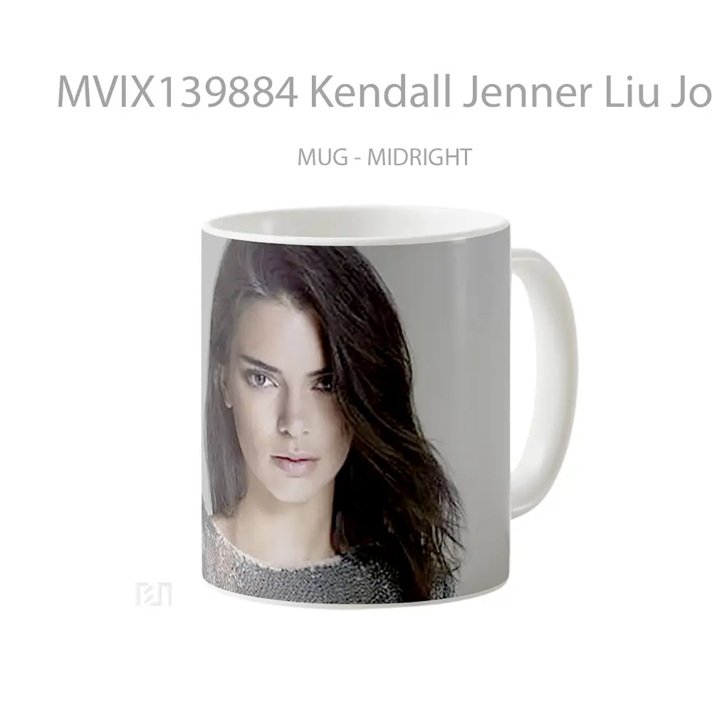 Mug Kendall Jenner Liu Jo Campaign Gelas Selebriti - All-side / Desain