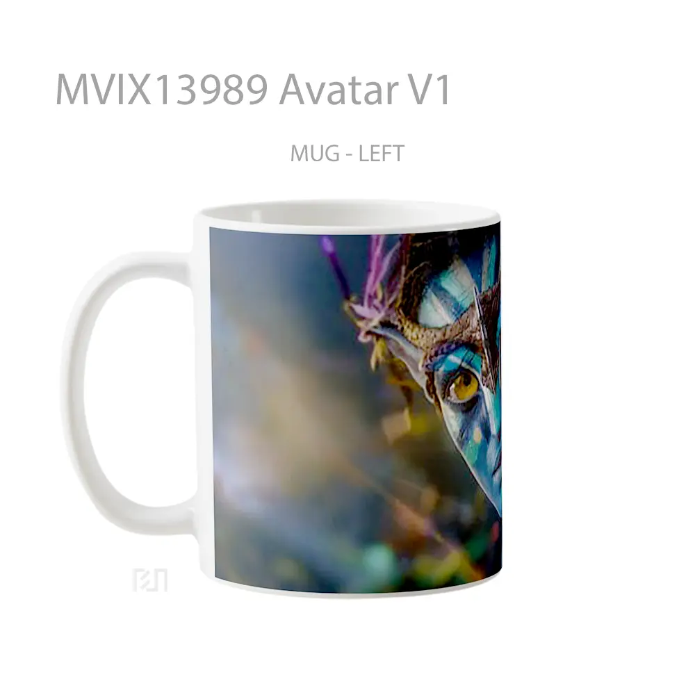 Mug Avatar V1 Gelas Film - All-side / Desain
