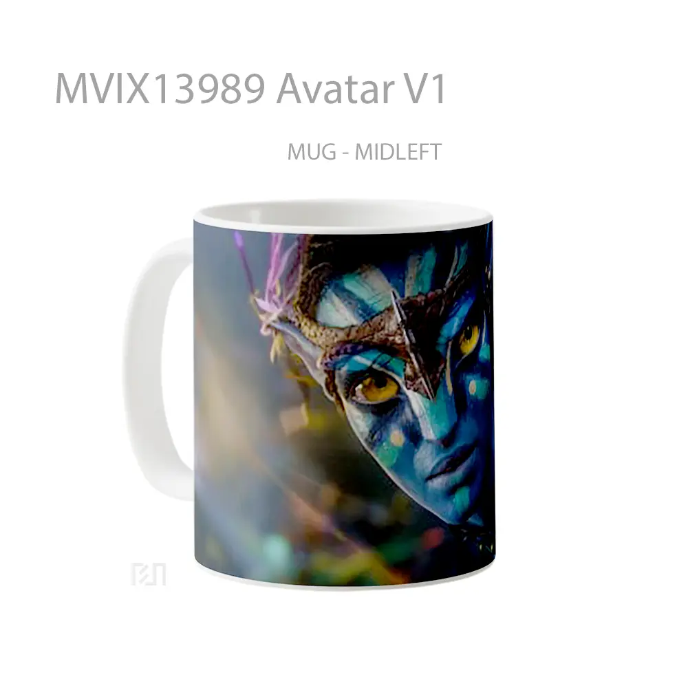 Mug Avatar V1 Gelas Film - All-side / Desain