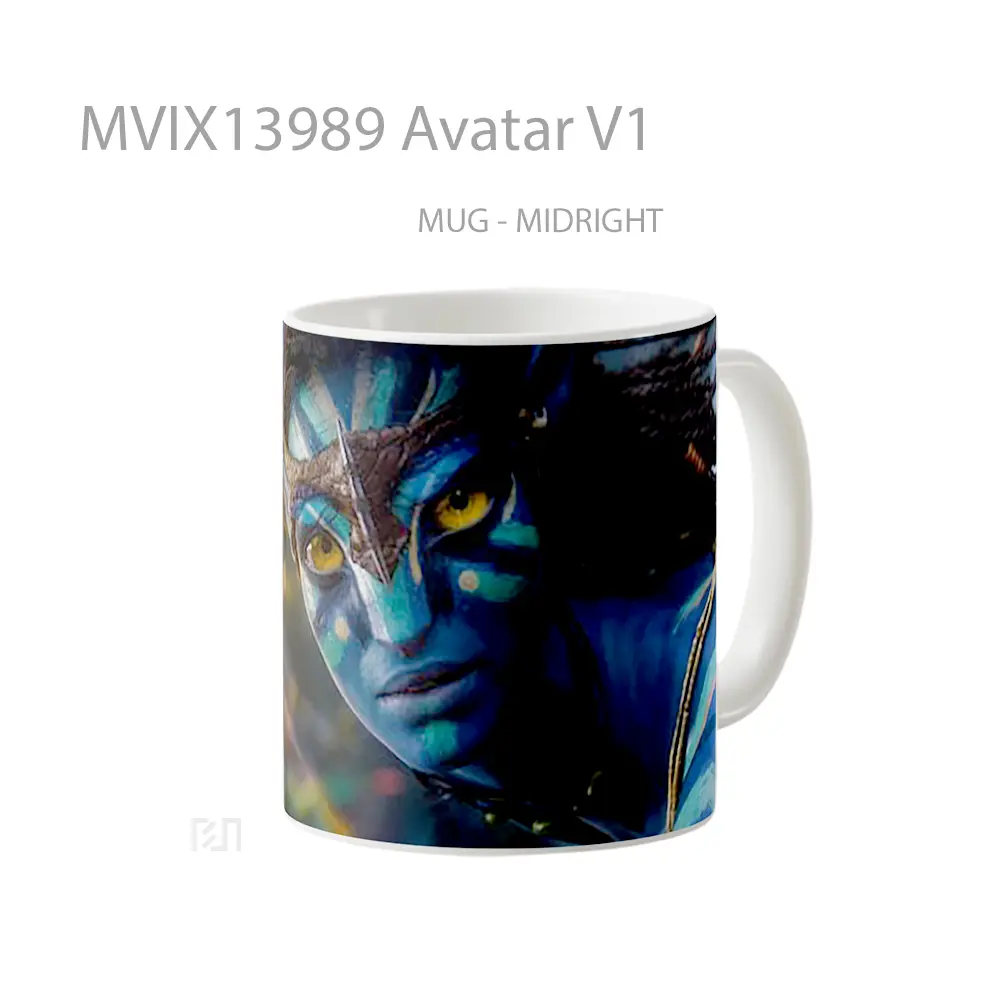 Mug Avatar V1 Gelas Film - All-side / Desain