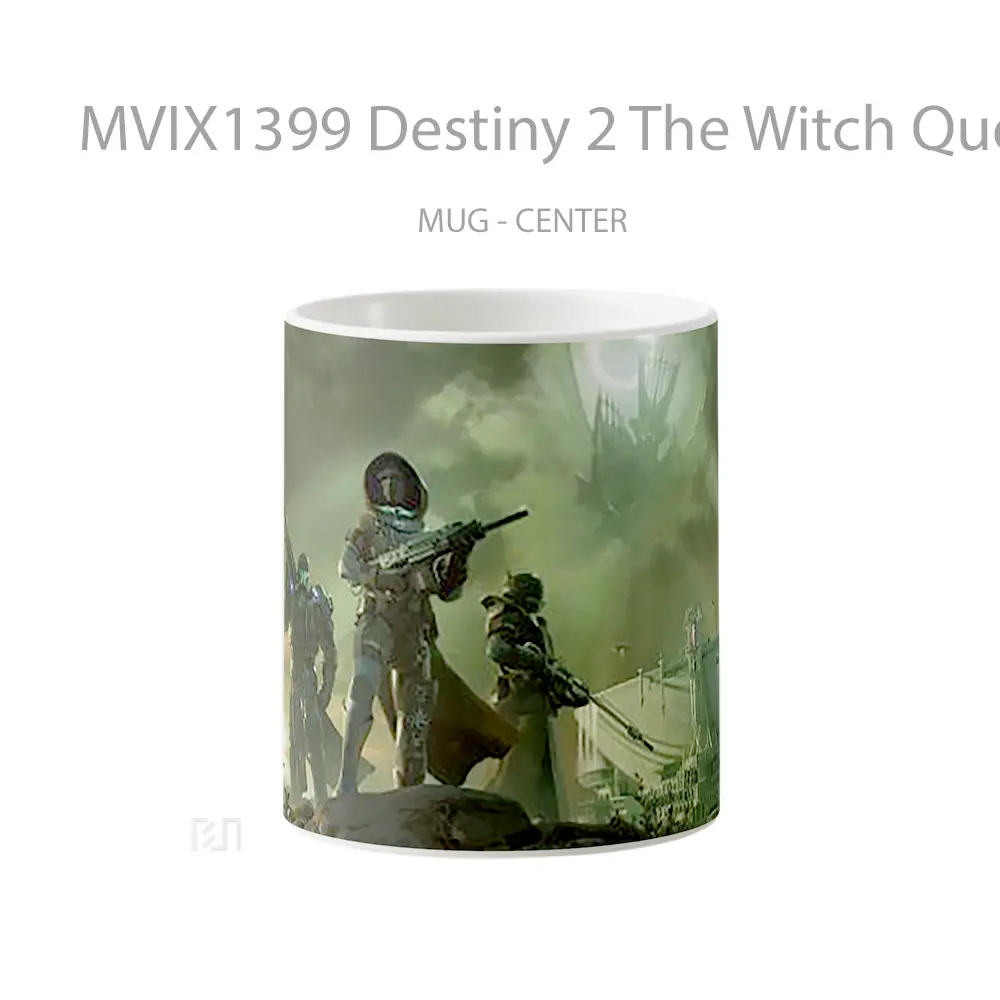 Mug Destiny 2 The Witch Queen Postcard Gelas Fantasi