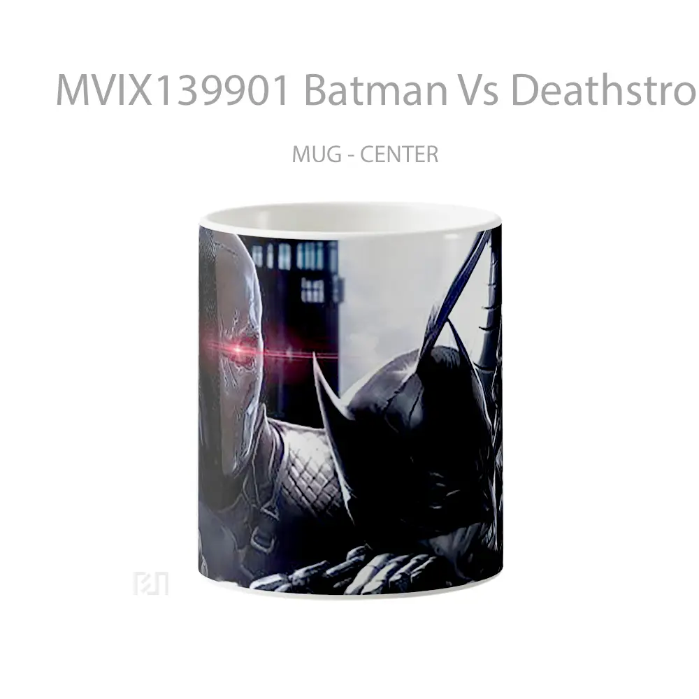 Mug Batman Vs Deathstroke V1 Gelas Superhero