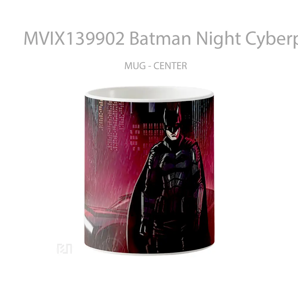 Mug Batman Night Cyberpunk Gelas Superhero