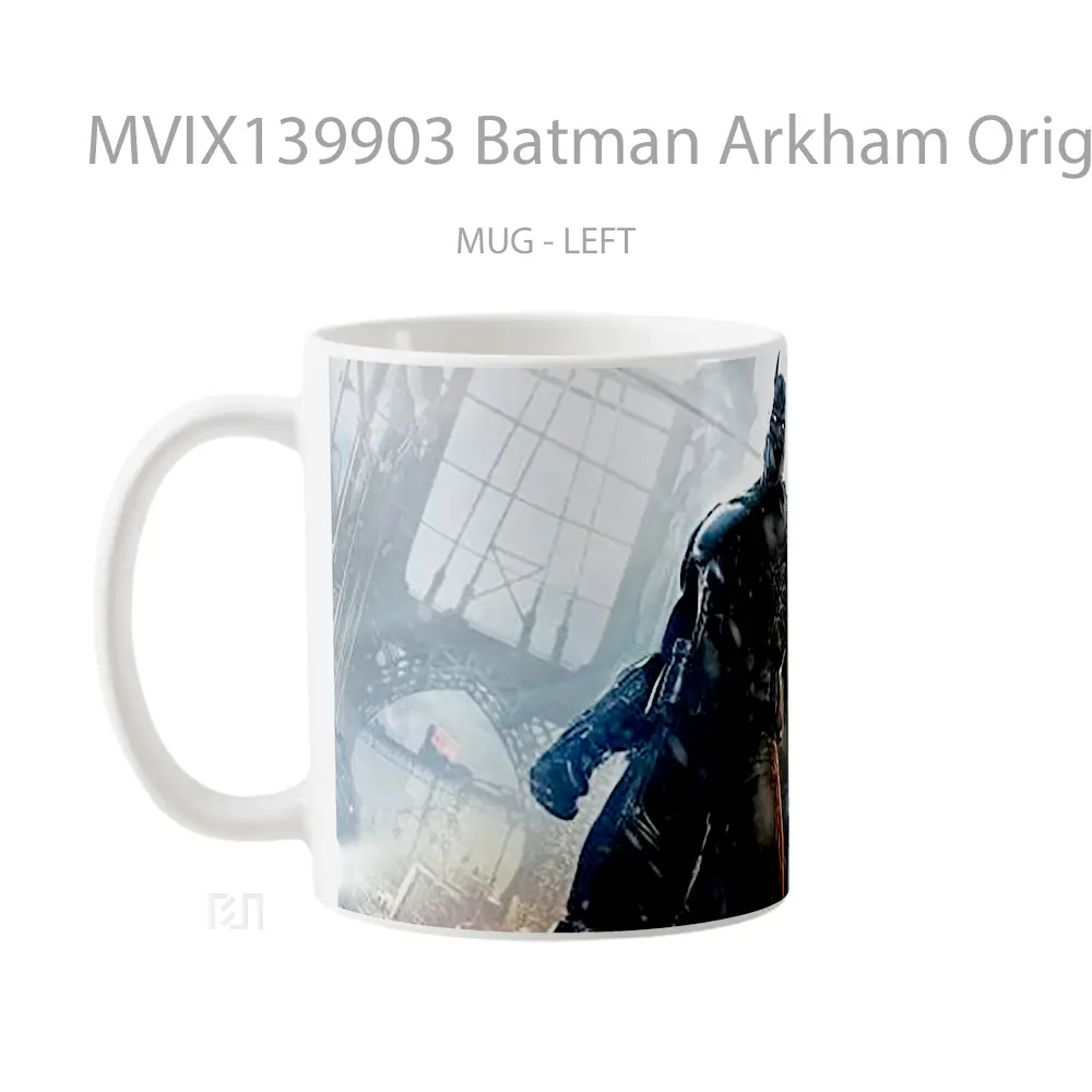 Mug Batman Arkham Origins 2021 Gelas Superhero - All-side / Desain