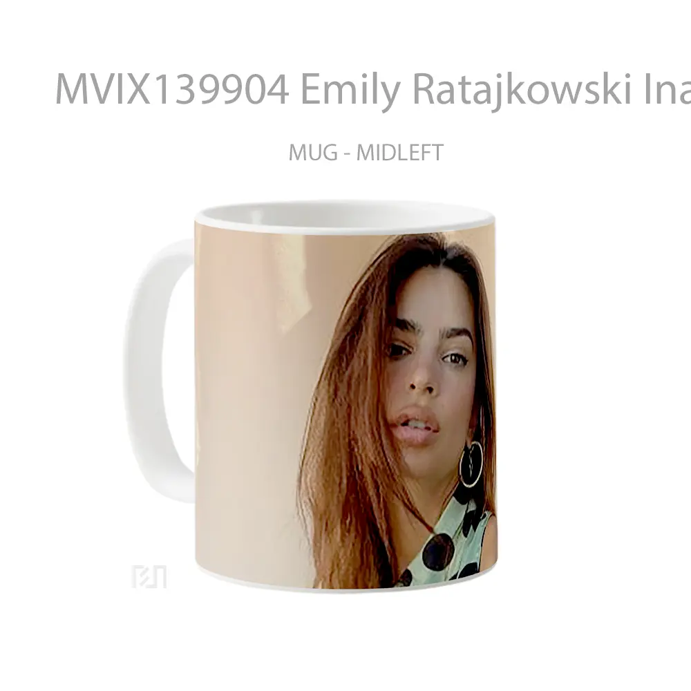 Mug Emily Ratajkowski Inamorata Gelas Keramik Unik - All-side / Desain