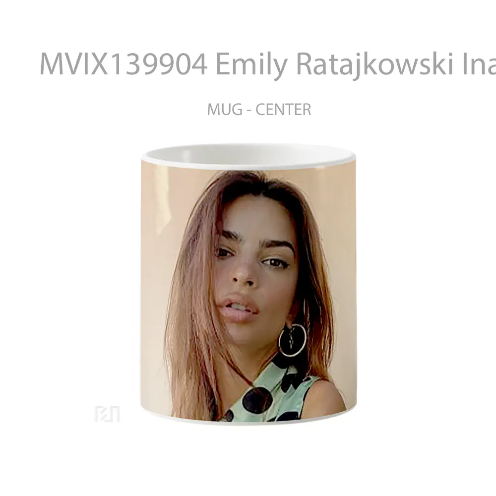 Mug Emily Ratajkowski Inamorata Gelas Keramik Unik
