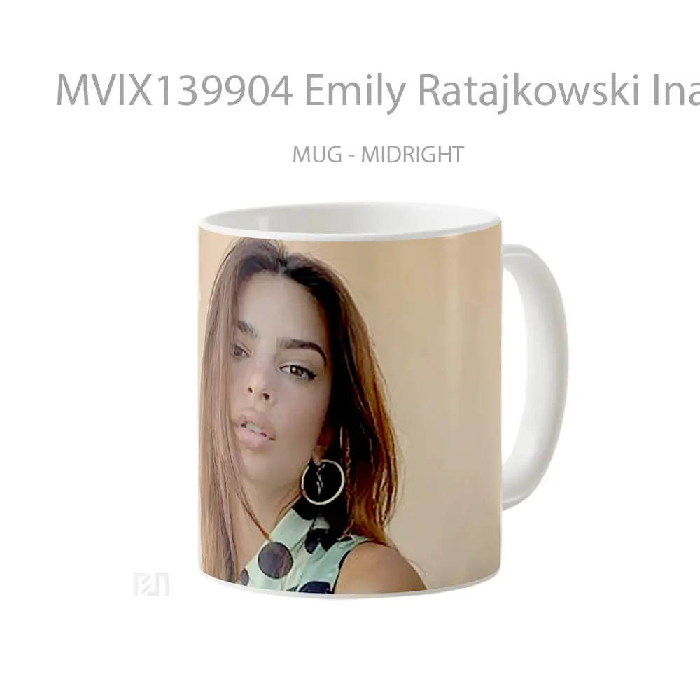 Mug Emily Ratajkowski Inamorata Gelas Keramik Unik - All-side / Desain