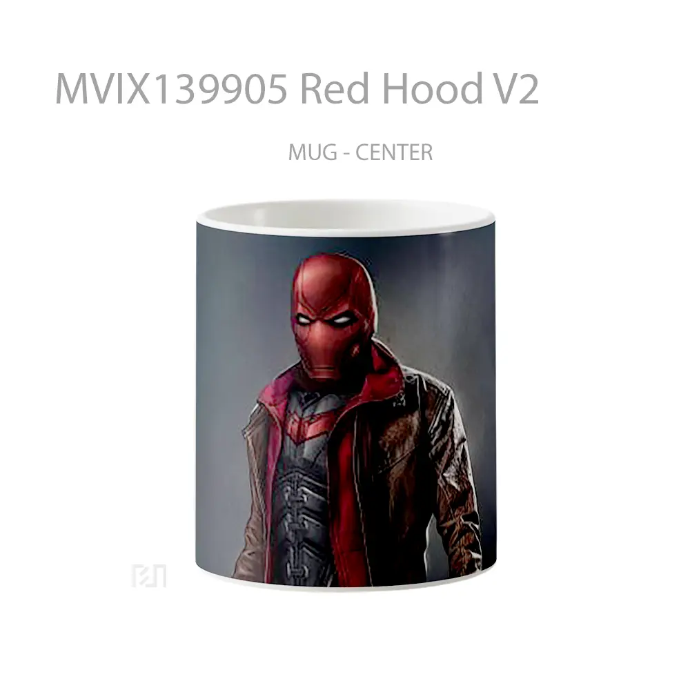 Mug Red Hood V2 Gelas Superhero