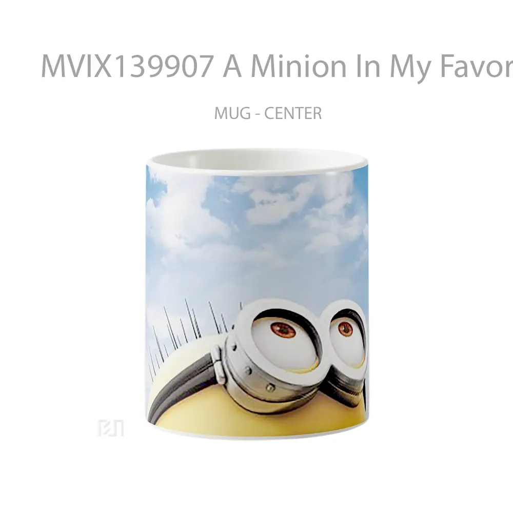 Mug A Minion In My Favorite Villain 2 Gelas Kartun