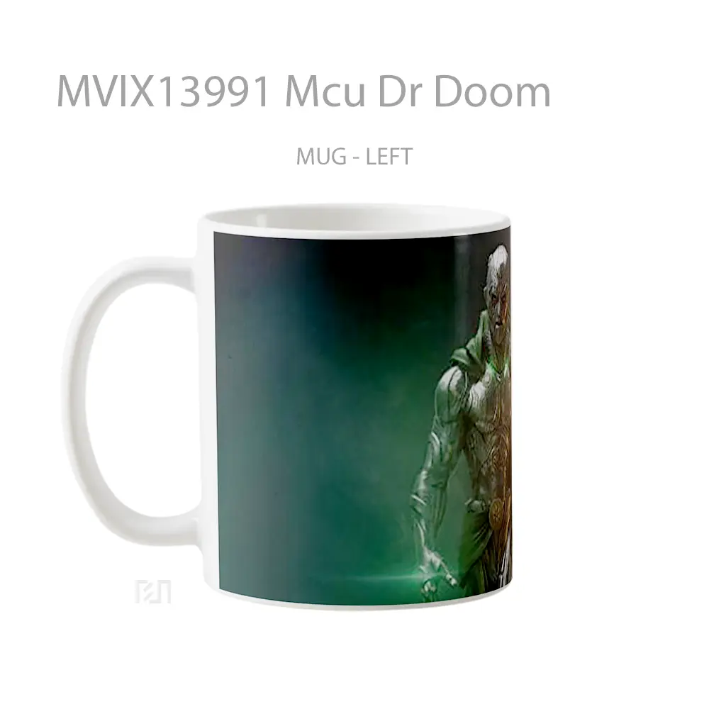 Mug Mcu Dr Doom Gelas Keramik Unik - All-side / Desain