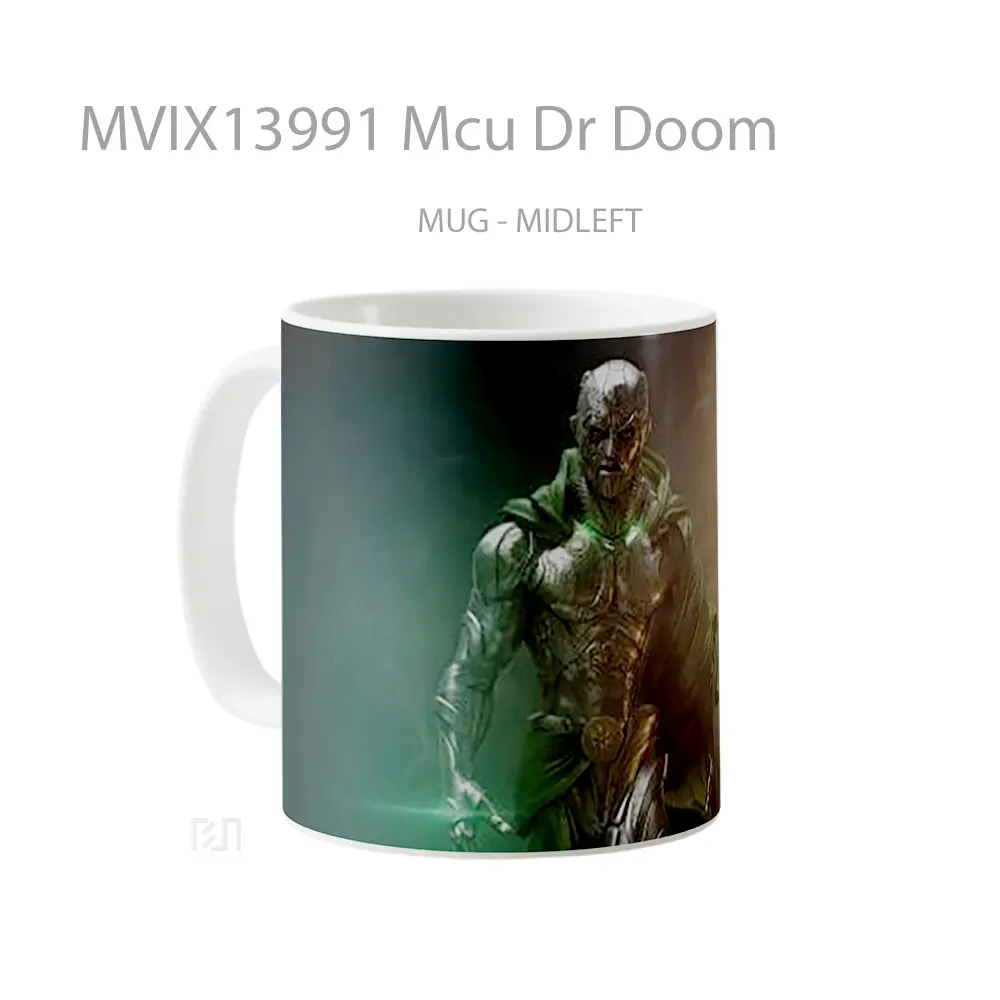 Mug Mcu Dr Doom Gelas Keramik Unik - All-side / Desain
