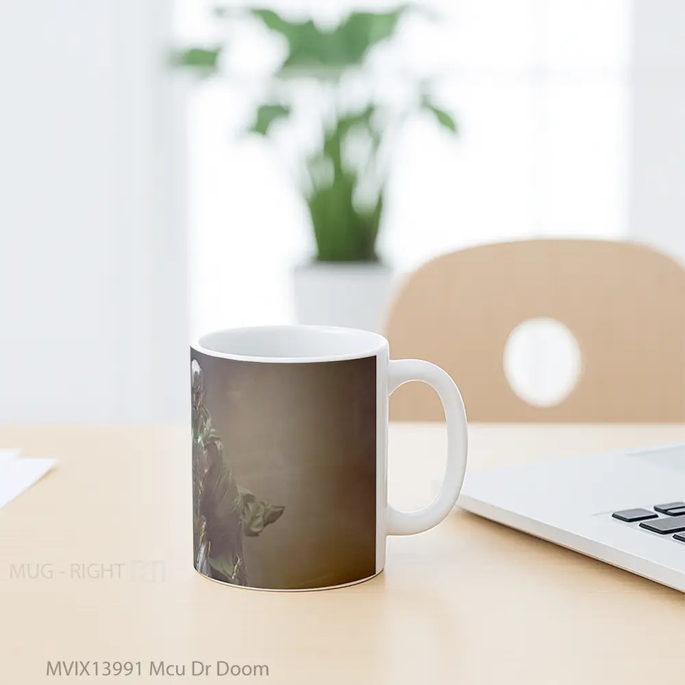 Mug Mcu Dr Doom Gelas Keramik Unik - All-side / Desain