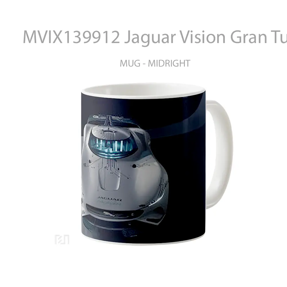 Mug Jaguar Vision Gran Turismo Sv Gelas Superhero - All-side / Desain