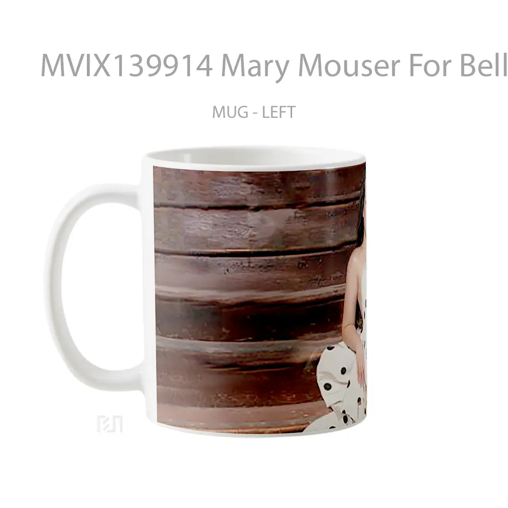 Mug Mary Mouser For Bella Magazine Gelas Keramik Unik - All-side / Desain