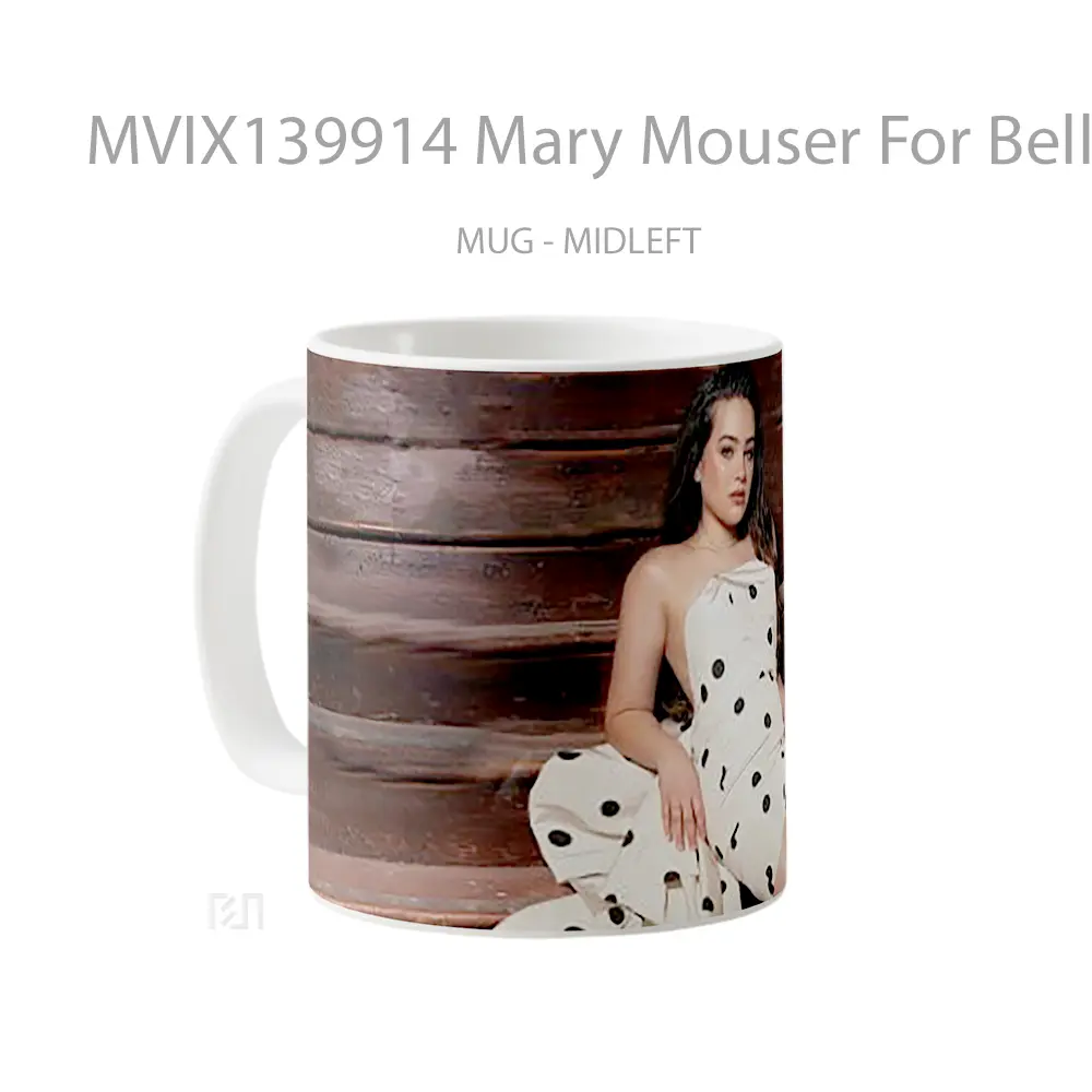 Mug Mary Mouser For Bella Magazine Gelas Keramik Unik - All-side / Desain