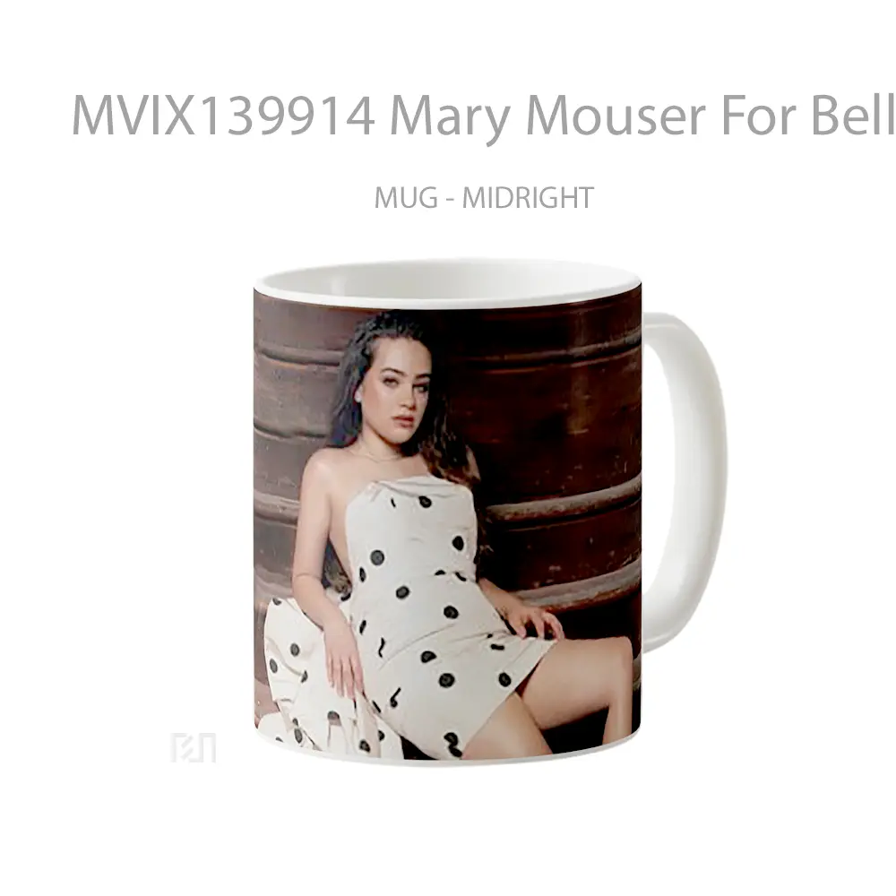 Mug Mary Mouser For Bella Magazine Gelas Keramik Unik - All-side / Desain