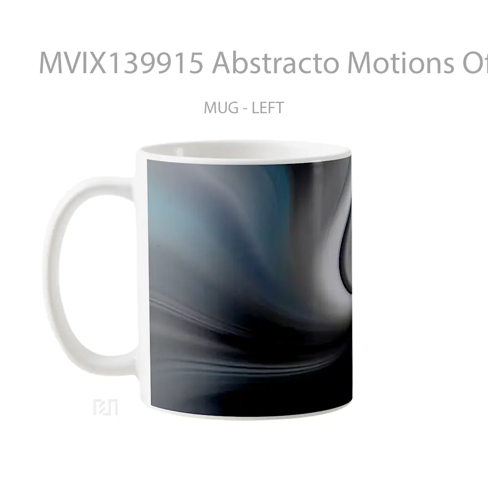 Mug Abstracto Motions Of Colors Gelas Keramik Unik - All-side / Desain