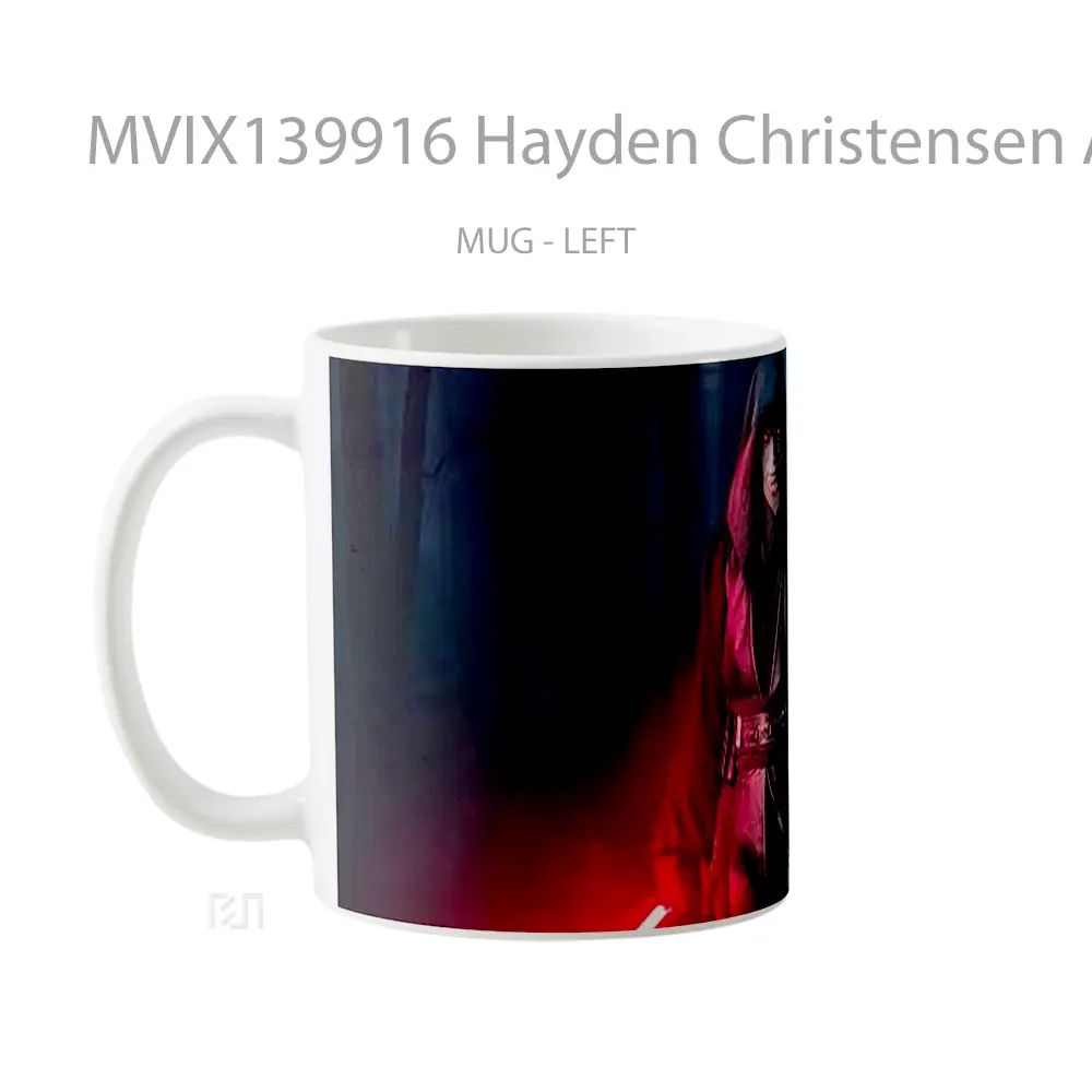 Mug Hayden Christensen As Anakin Skywalker Gelas Star Wars - All-side / Desain