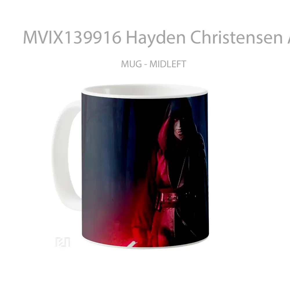 Mug Hayden Christensen As Anakin Skywalker Gelas Star Wars - All-side / Desain
