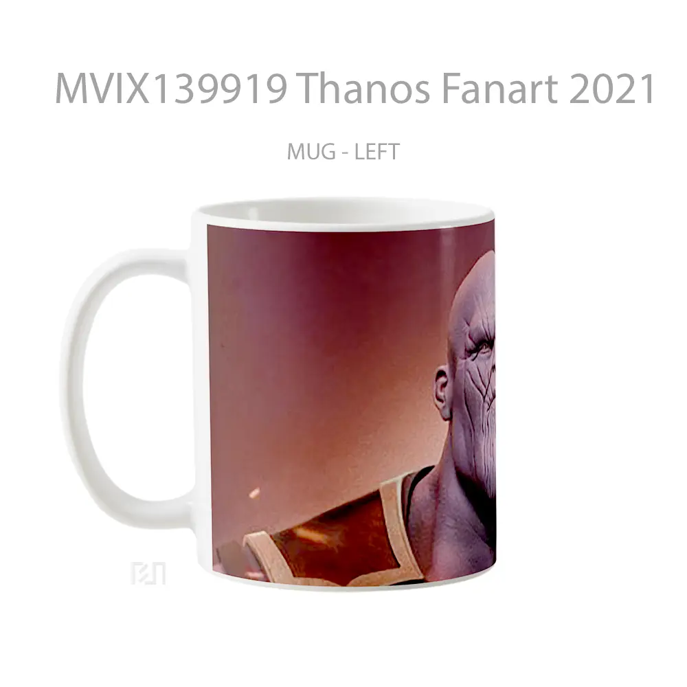 Mug Thanos Fanart 2021 Gelas Keramik Unik - All-side / Desain