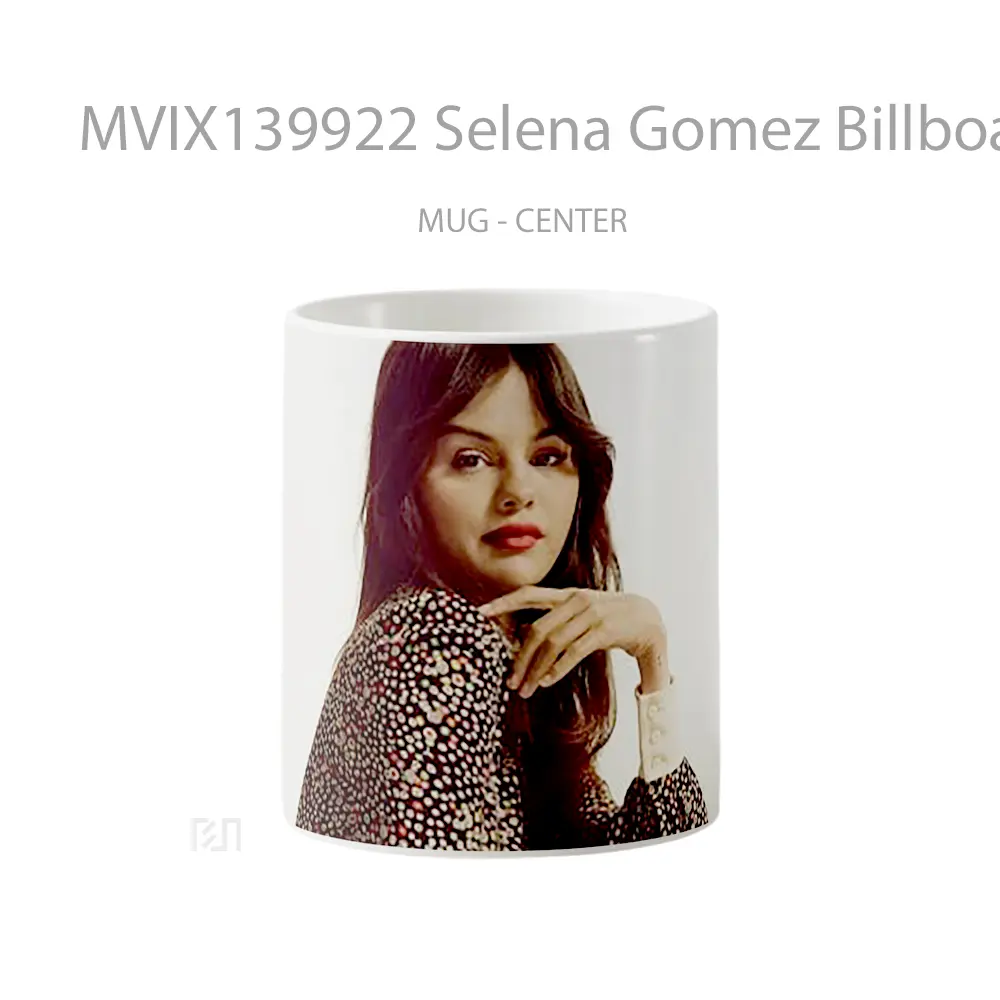 Mug Selena Gomez Billboard Magazine Gelas Selebriti