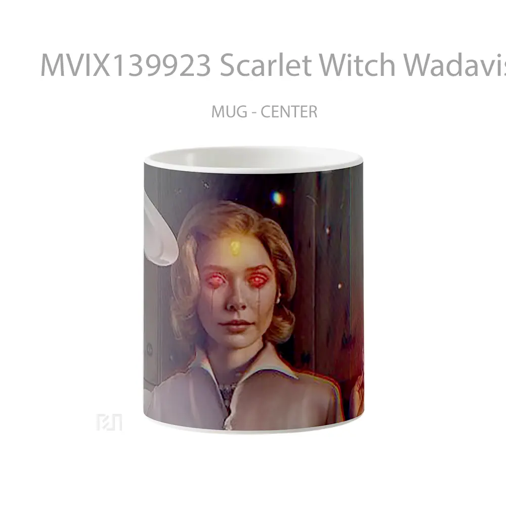 Mug Scarlet Witch Wadavision Gelas Superhero