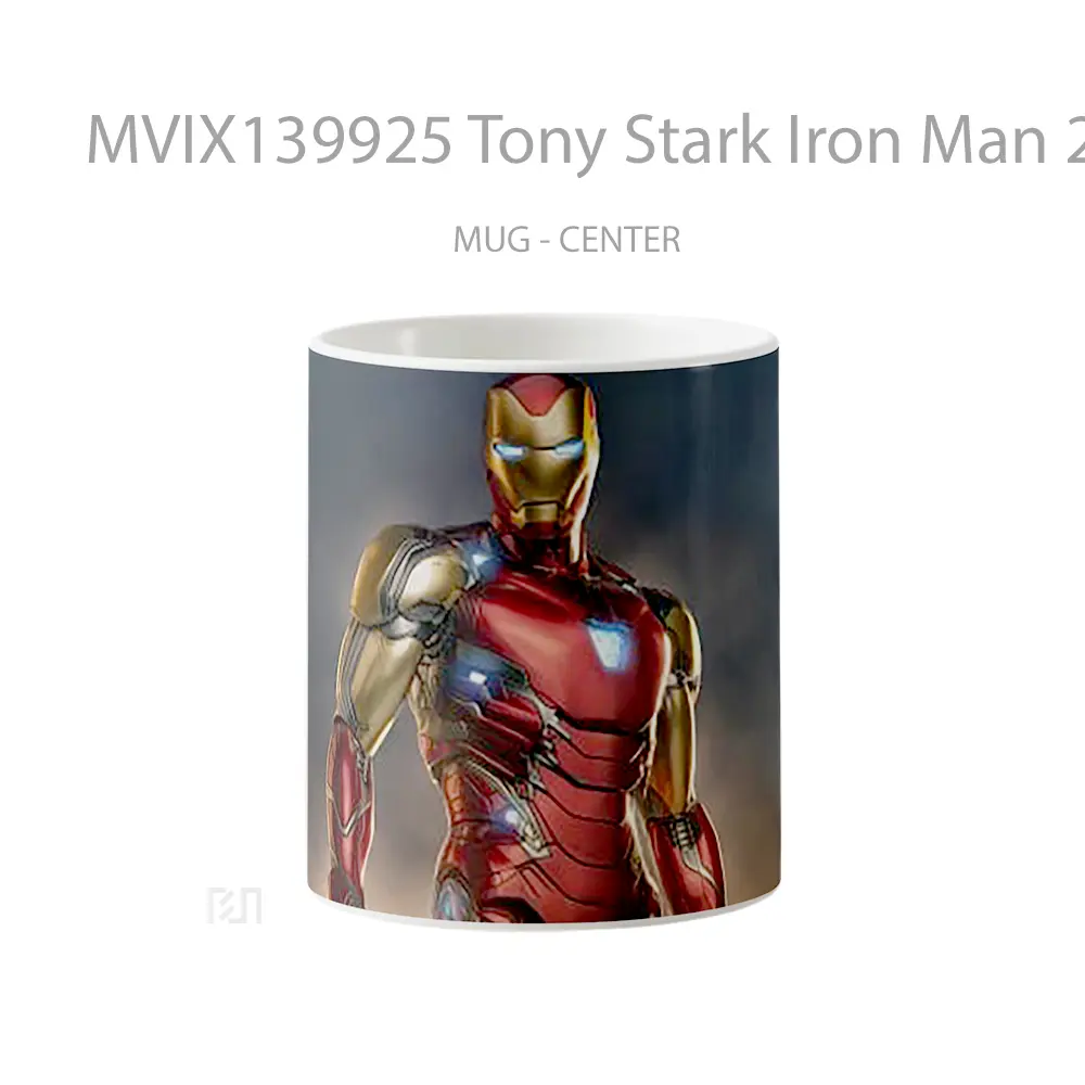 Mug Tony Stark Iron Man 2021 Gelas Superhero