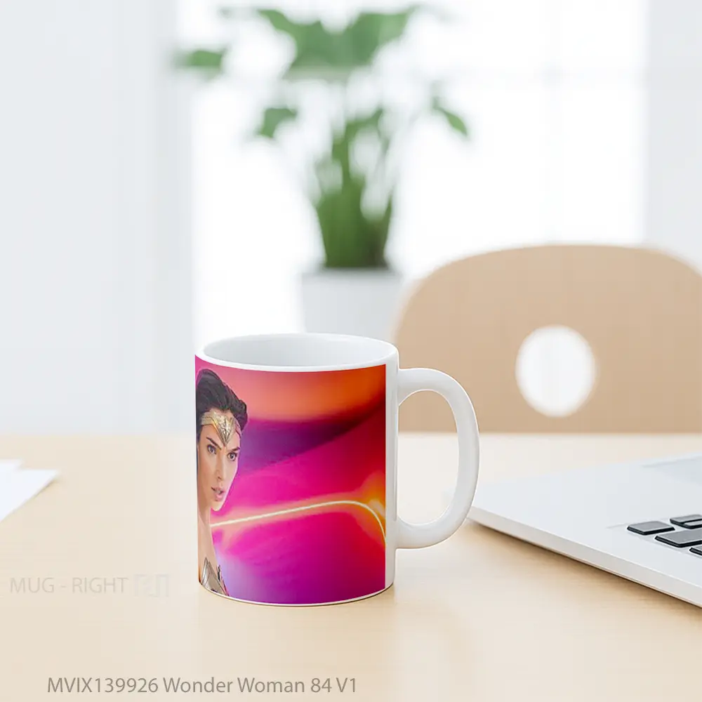 Mug Wonder Woman 84 V1 Gelas Superhero - All-side / Desain