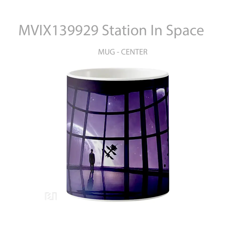 Mug Station In Space Gelas Astronomi