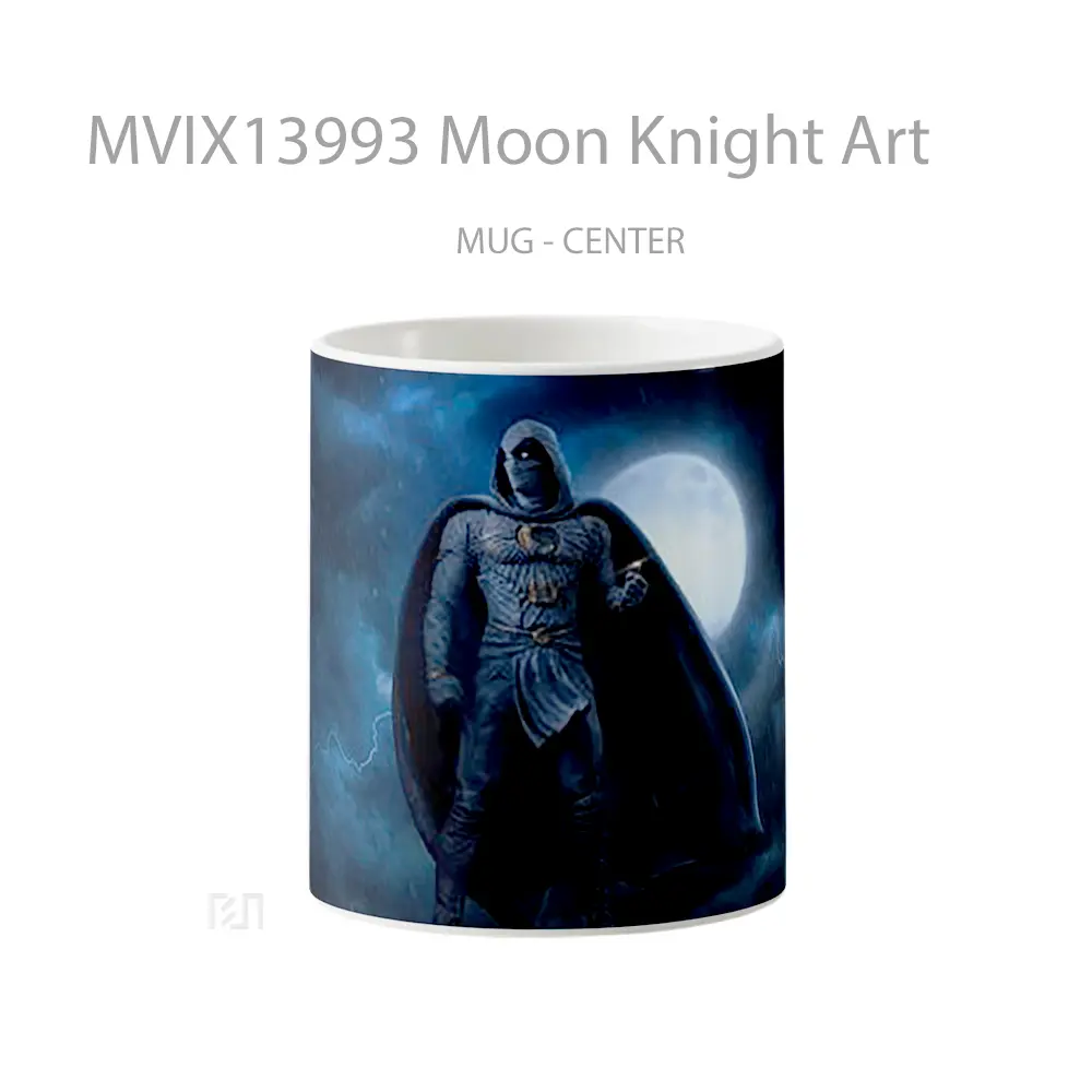 Mug Moon Knight Art Gelas Fantasi