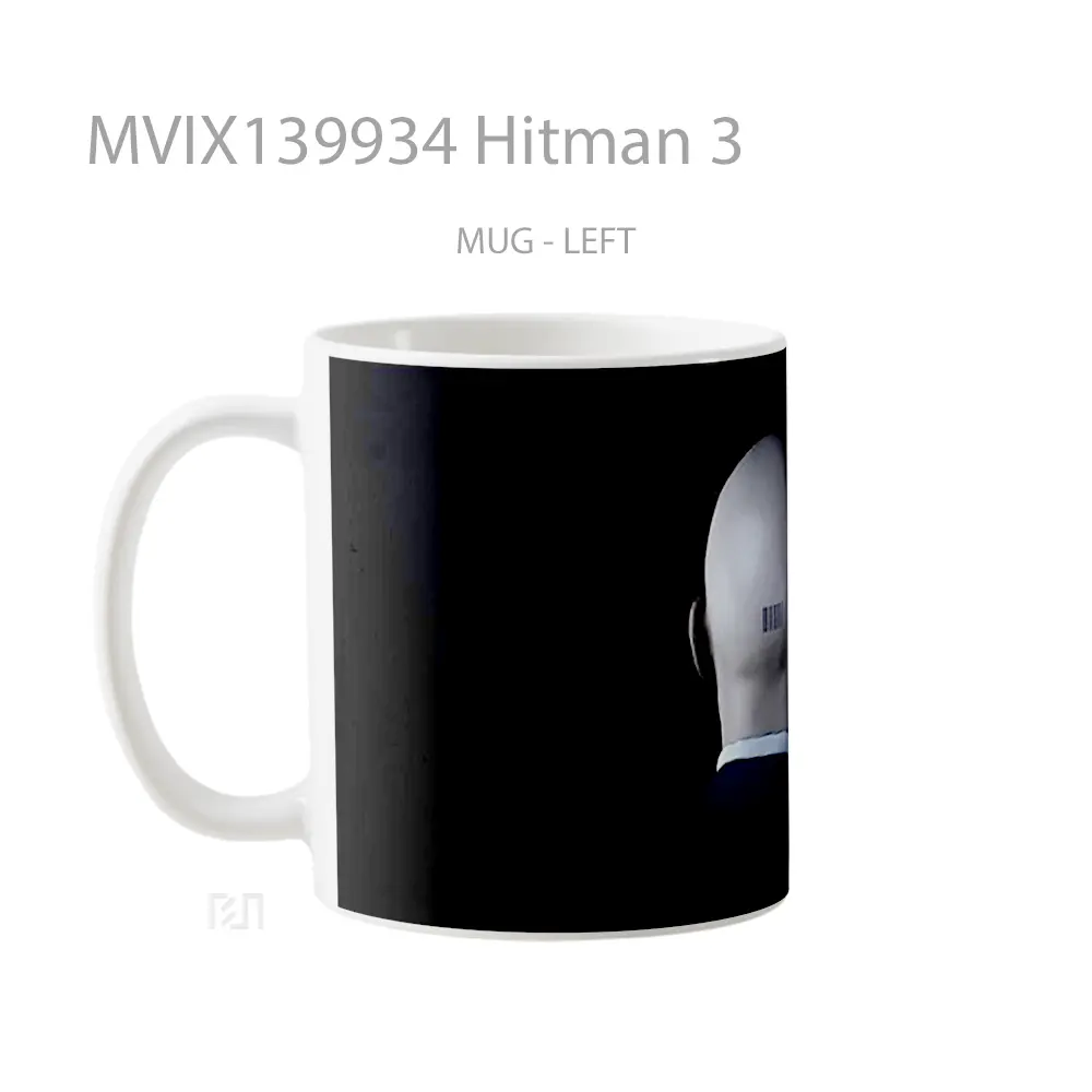 Mug Hitman 3 Gelas Keramik Unik - All-side / Desain